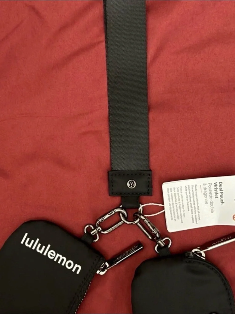 Pouch in black color